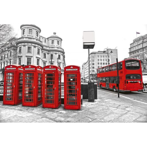 Londoni utcakép, poszter tapéta 375*250 cm