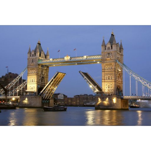 Felnyíló Tower-bridge, poszter tapéta 375*250 cm
