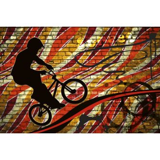 BMX-es, poszter tapéta 375*250 cm