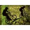 BMX-esek zöld fal előtt, poszter tapéta 375*250 cm