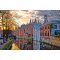 Csatornák Bruges-ben, poszter tapéta 375*250 cm
