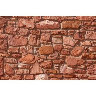 Terrakotta kőfal, poszter tapéta 375*250 cm