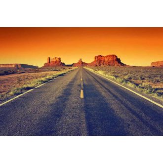 Út a Monument Valley felé, poszter tapéta 375*250 cm