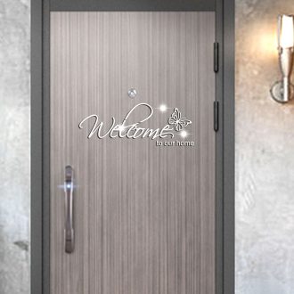 Welcome akril ajtómatrica