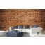 Barna tégla mintás poszter tapéta 375*250 cm