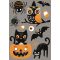 Halloweeni ablakmatrica 