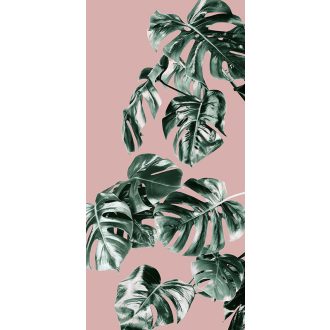 Monstera Rosé Panel, fotótapéta
