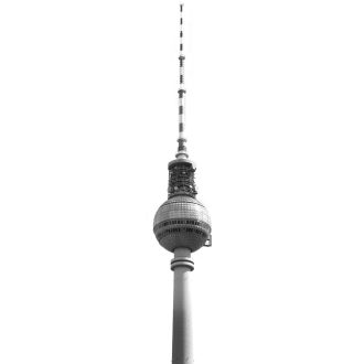 Fernsehturm, fotótapéta