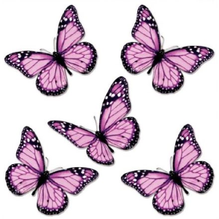 Gyönyörű pillangók5, sztatikus ablakmatrica