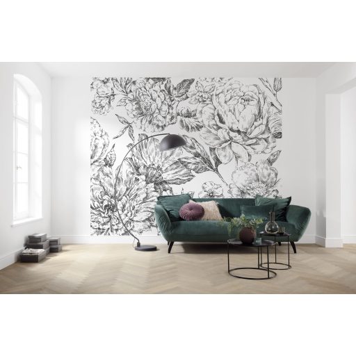 Virágágyás, poszter tapéta