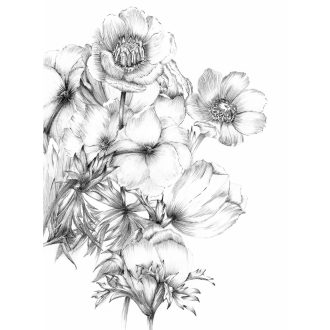 Hímzés, fotótapéta