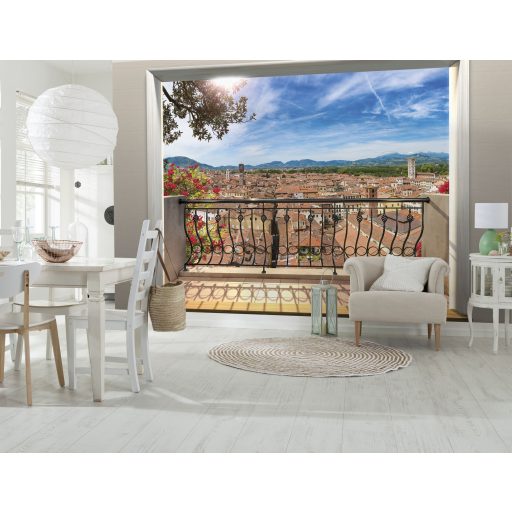 Erkély, fotótapéta