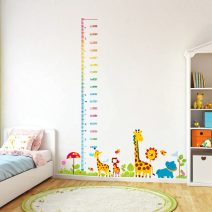 Magasságmérő falmatrica