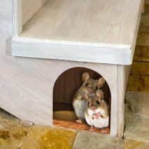 Állatos falmatrica - színes