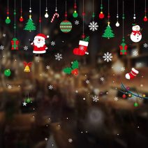 Sztatikus ablakmatrica - Karácsony