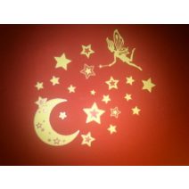 Falmatrica - Éjjel világító sárga