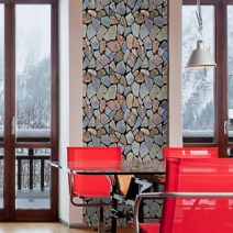 Öntapadós tapéta - Kő minta