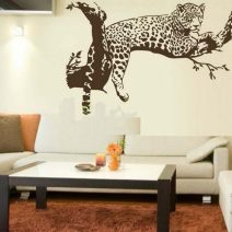 Állatos falmatrica - egyszínű