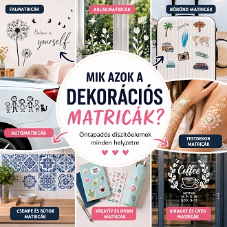 Mik azok a dekorációs matricák? Teljes útmutató kezdőknek