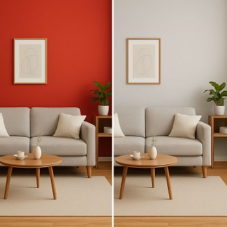 A színek szerepe a home stagingben