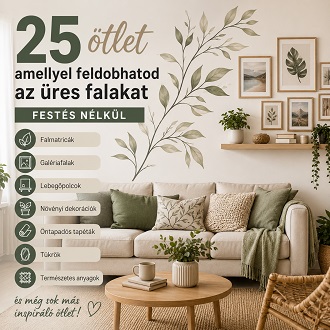25 ötlet, amellyel feldobhatod az üres falakat festés nélkül